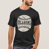 Oklahoma Softball Ball Tシャツ (正面)