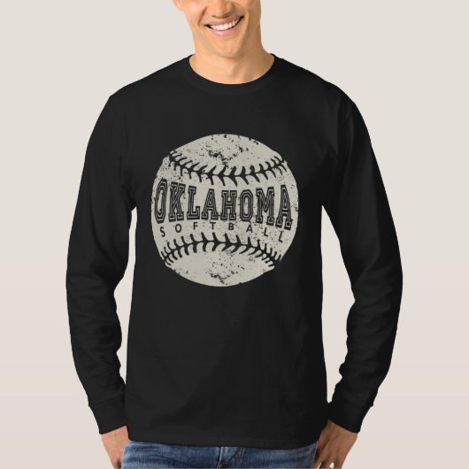 Oklahoma Softball Ball Tシャツ (正面)