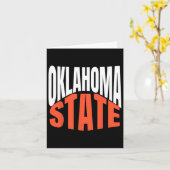 Oklahoma State カード (黄色い花)