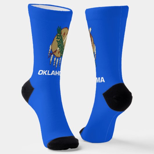 Oklahoma State flag ソックス (傾斜あり)