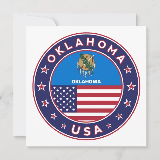 Oklahoma sticker, phone case (正面)
