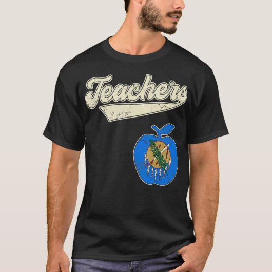 Oklahoma Teachers Appreciation Day Week School Red Tシャツ (正面)