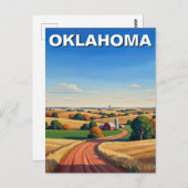 Oklahoma Travel ポストカード (正面/裏面)