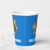Oklahoman Flag & Seal, Flag of Oklahoma 紙コップ (右)