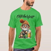 Oktoberfest Beer Gnome Tシャツ (正面)
