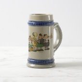 Oktoberfest Beer Stein, Mug ビールジョッキ (正面右)