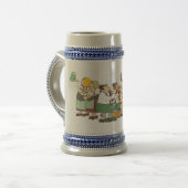 Oktoberfest Beer Stein, Mug ビールジョッキ (正面左)