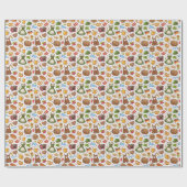 Oktoberfest Celebration Seamless Pattern – Wrappin ラッピングペーパー (フラット)