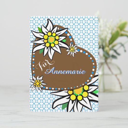 Oktoberfest Einladung 招待状 (スタンド正面)