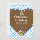 Oktoberfest Einladung 招待状 (裏面)