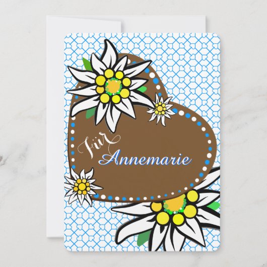 Oktoberfest Einladung 招待状 (正面)