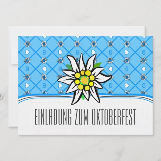 Oktoberfest Einladung 招待状 (正面)