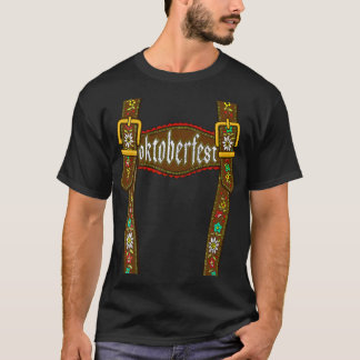 Oktoberfest Lederhosen Tシャツ