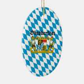 Oktoberfest - Leones con cerveza セラミックオーナメント (右)