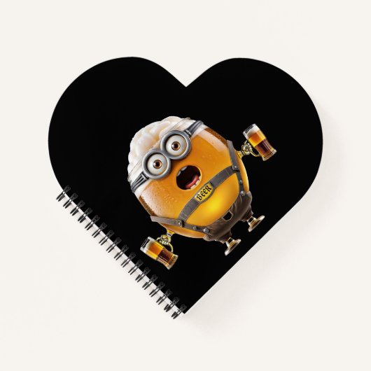 Oktoberfest Minion ノートブック (正面)