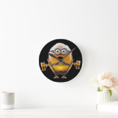 Oktoberfest Minion ラウンド壁時計 (ホーム)