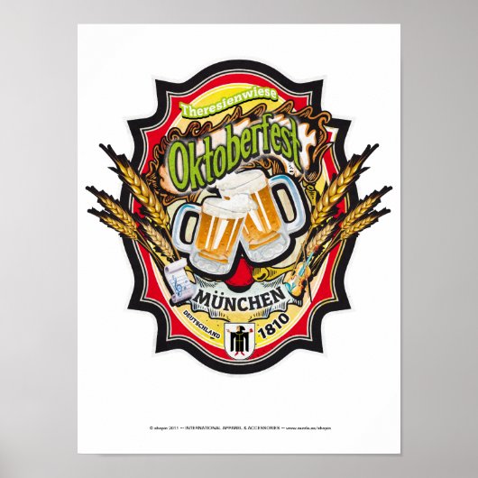 OKTOBERFEST POSTER ポスター (正面)
