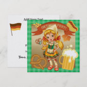 OKTOBERFEST - SRF 招待状 (正面/裏面)