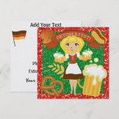 OKTOBERFEST - SRF 招待状 (正面/裏面)