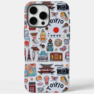 okyo Kawaii Sticker Bomb: Japan Pop Edition iPhone 16 Pro Maxケース