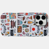 okyo Kawaii Sticker Bomb: Japan Pop Edition Case-Mate iPhoneケース (裏面 (横))