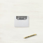 Olのファッションドなタイプライターのカスタムな後it®ノート ポストイット (デスク上)