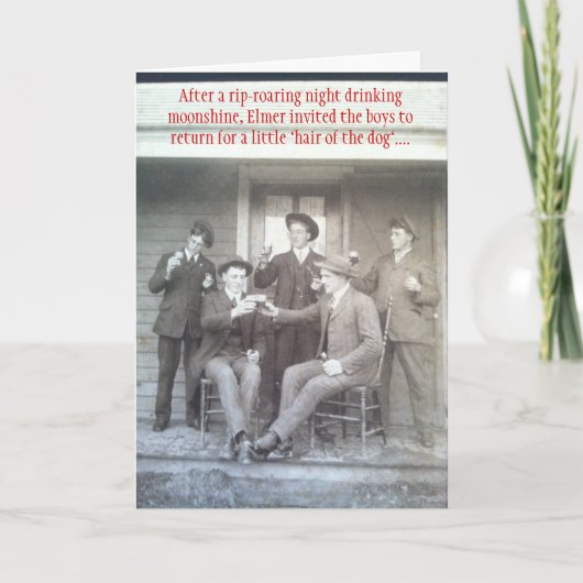 Olの悪い破壊者-ヴィンテージ 招待状 (正面)