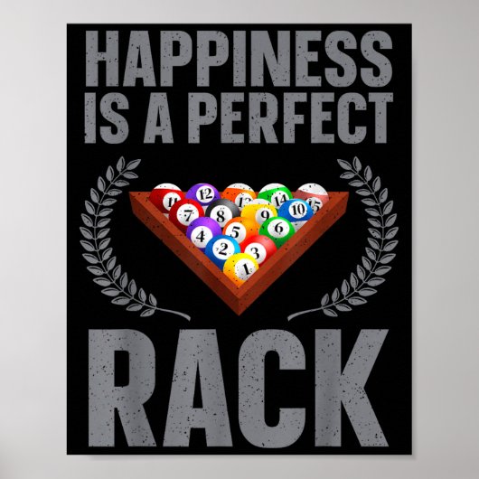 Ol Art For Men Women Cue Srt Ol Lover Billiard Pla ポスター (正面)