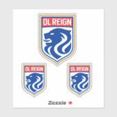 OL REGEN-NWSLチームロゴ – USWNT シール (シート)