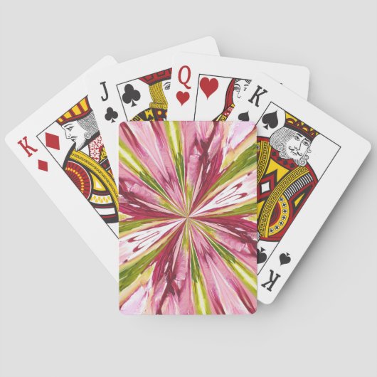 Ola Boo's Pink Playin'カード トランプ (裏面)