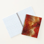 Ola de Oro y Carmesí ノートブック (内部)