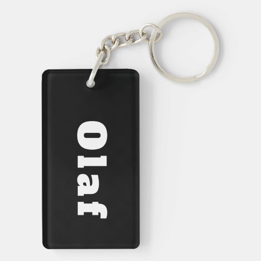 Olaf キーホルダー (裏面)