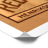 Olaf Henriksenレッドソックス野球1912 ポスター (角)