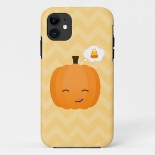 o'Lanternかわいいかわいいジャックおよびキャンデートウモロコシ iPhone 11 ケース