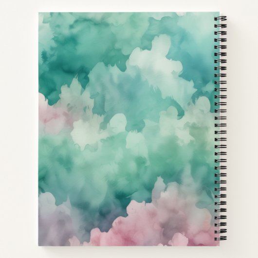 Olas de Ensueño ノートブック (裏面)