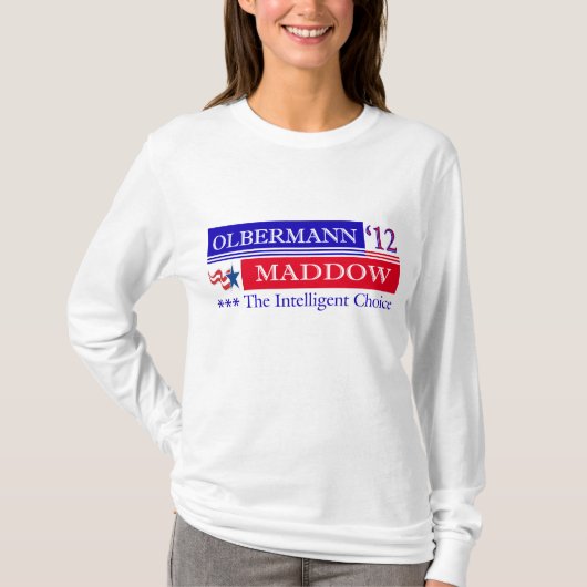 olbermannのmaddow 2012年 tシャツ (正面)
