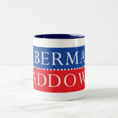 Olbermann Maddowのマグ ツートーンマグカップ (中央)