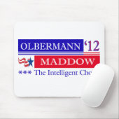 Olbermann Maddowの2012年のmousepad マウスパッド (マウス)