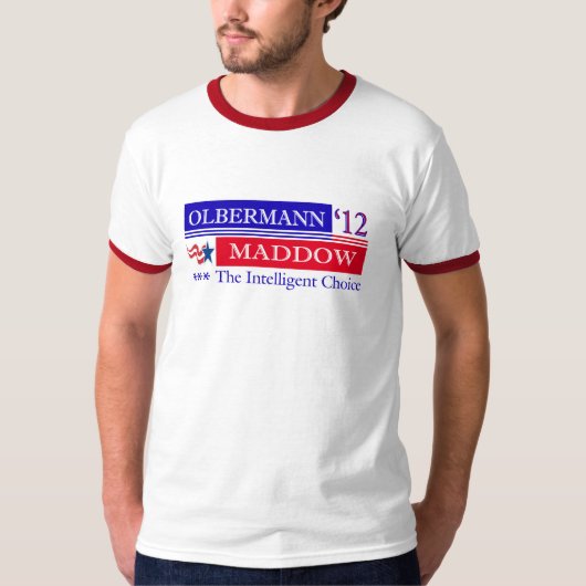 Olbermann Maddowの2012年のTシャツ Tシャツ (正面)