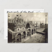 Oldはがき、Venice、Chiesa San Marco ポストカード (正面/裏面)