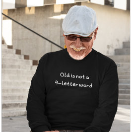 Oldは4文字のWord-whiteレタリングではない トライブレンドＴシャツ