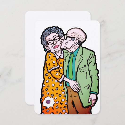 Old Age Happiness (正面/裏面)