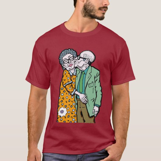 Old Age Happiness Tシャツ (正面)