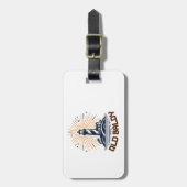 Old Baldy Lighthouse Sunrise ラゲッジタグ (正面縦)