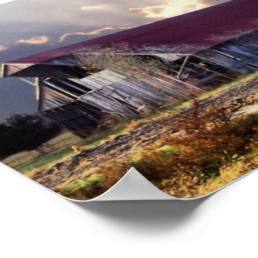 Old Barn ポスター (角)