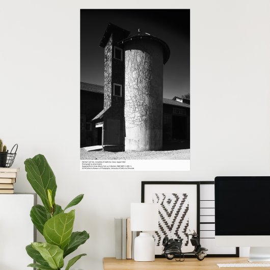 Old Barn and Silo, UCD, 1964 ポスター (ホームオフィス)