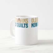 Old Barns New Quilts  Quilting Crafts Art コーヒーマグカップ (正面左)