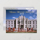 Old Barracks (Stonewall Jackson Arch), VMI ポストカード (正面/裏面)