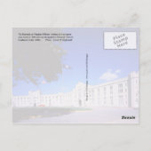 Old Barracks (Stonewall Jackson Arch), VMI ポストカード (裏面)