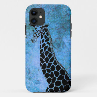 Old Blue Giraffe II - iPhone 5/5Sケース 11 ケース